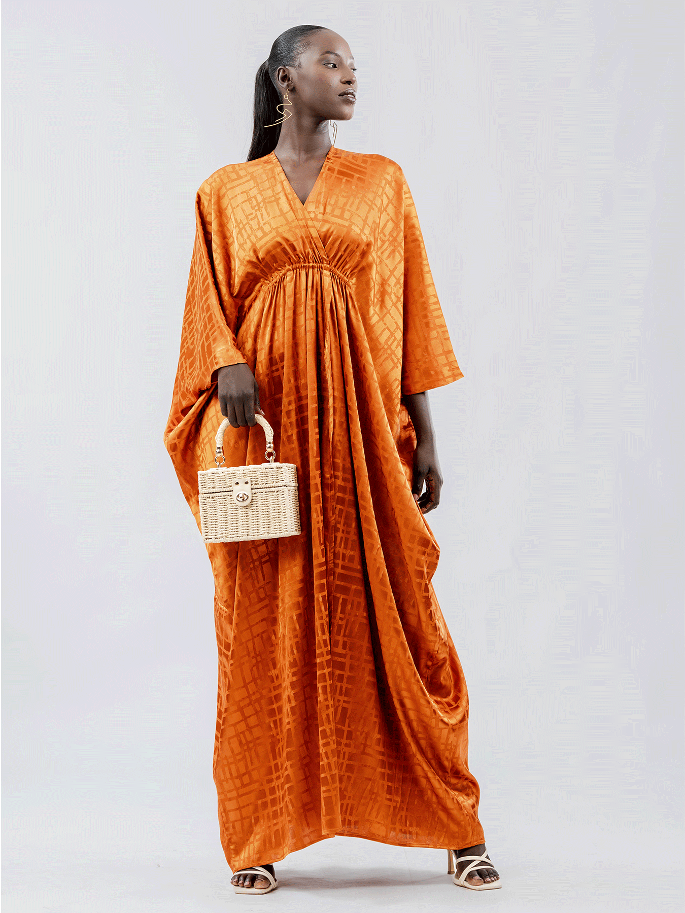 Naim Dress | Dhaw Rust