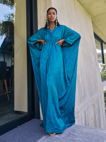 Naim Dress | Zeen Teal
