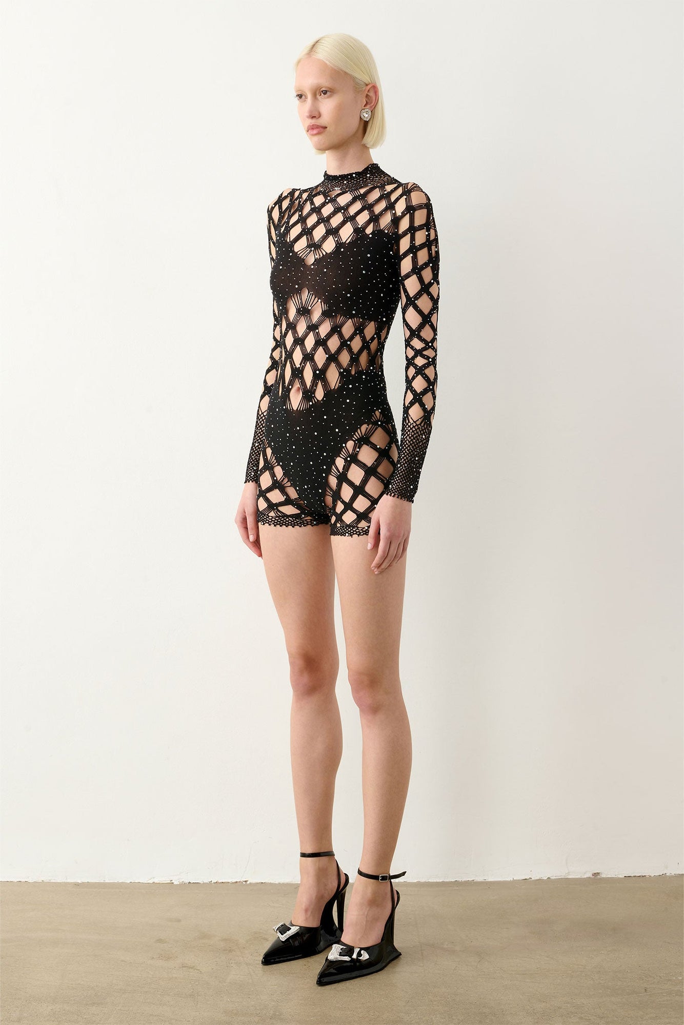 Dollar Playsuit | Black