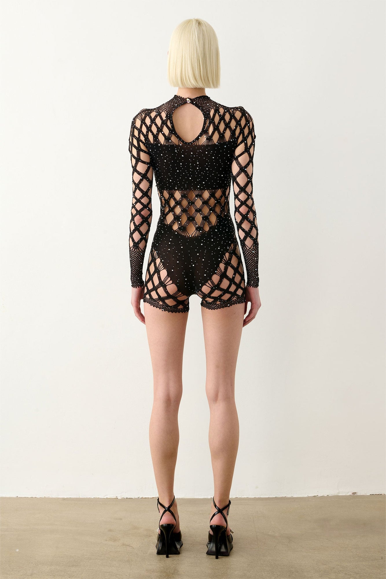 Dollar Playsuit | Black