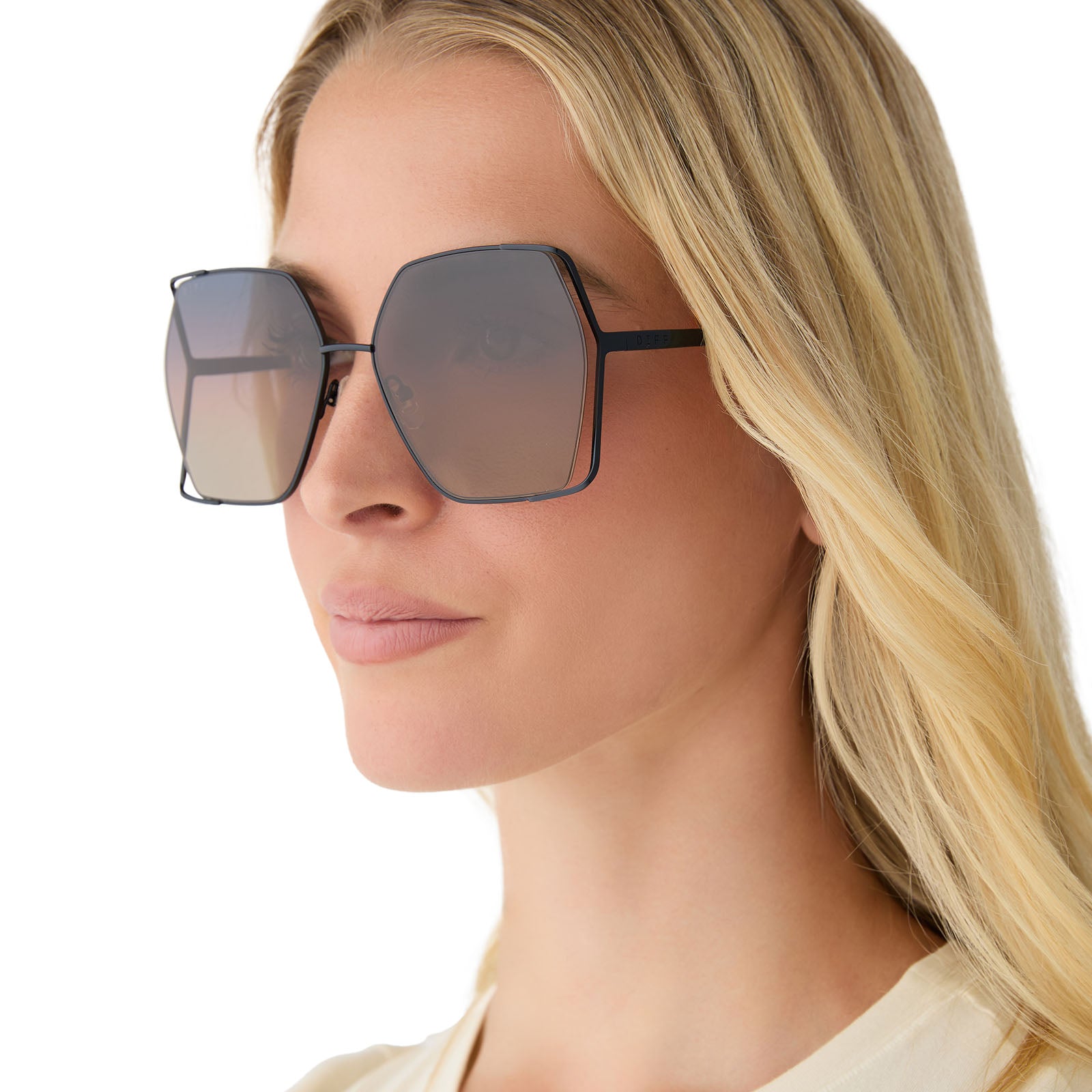 Womens | Donna IV Sunglasses | Black | Twilight Gradient Polarized Lenses