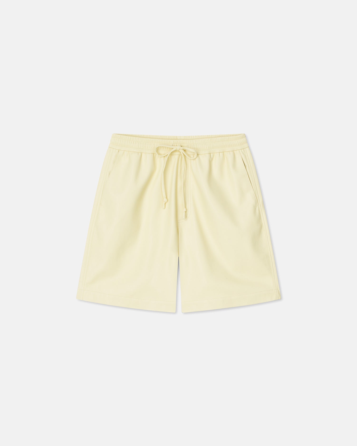 Mens | Doxxi Saleokobor Alt-Leather Shorts | Moon