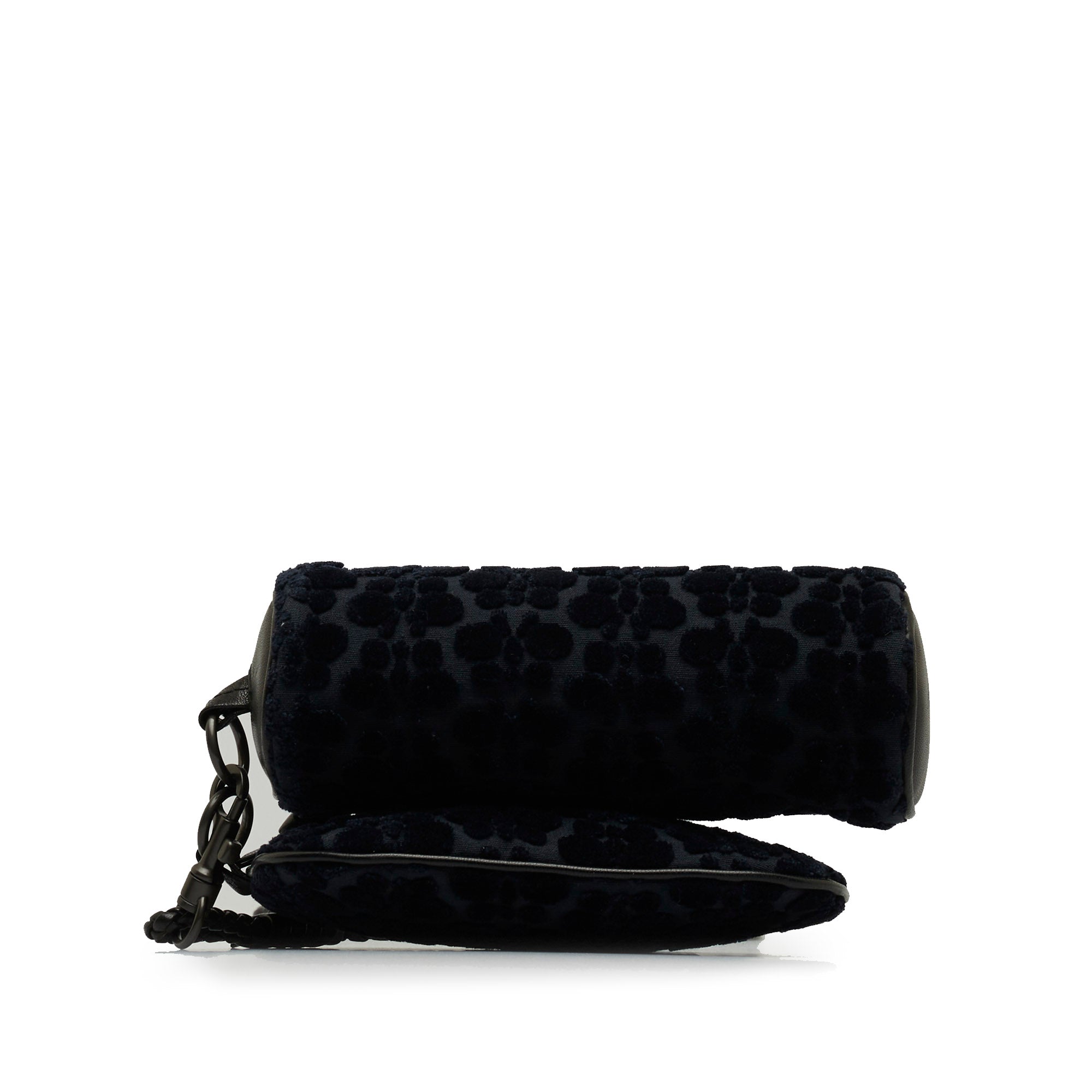 Bottega Veneta | Pre-Owned Multi-Pouch Butterfly Velvet Crossbody | Blue/Dark Blue