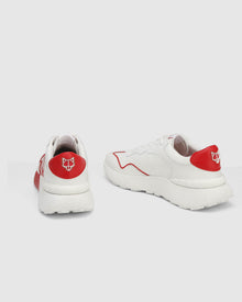 Mens | Drought Sneaker | White/Red