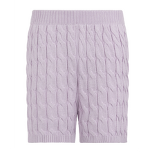 The Country Club Cable Knit Shorts | Lavender