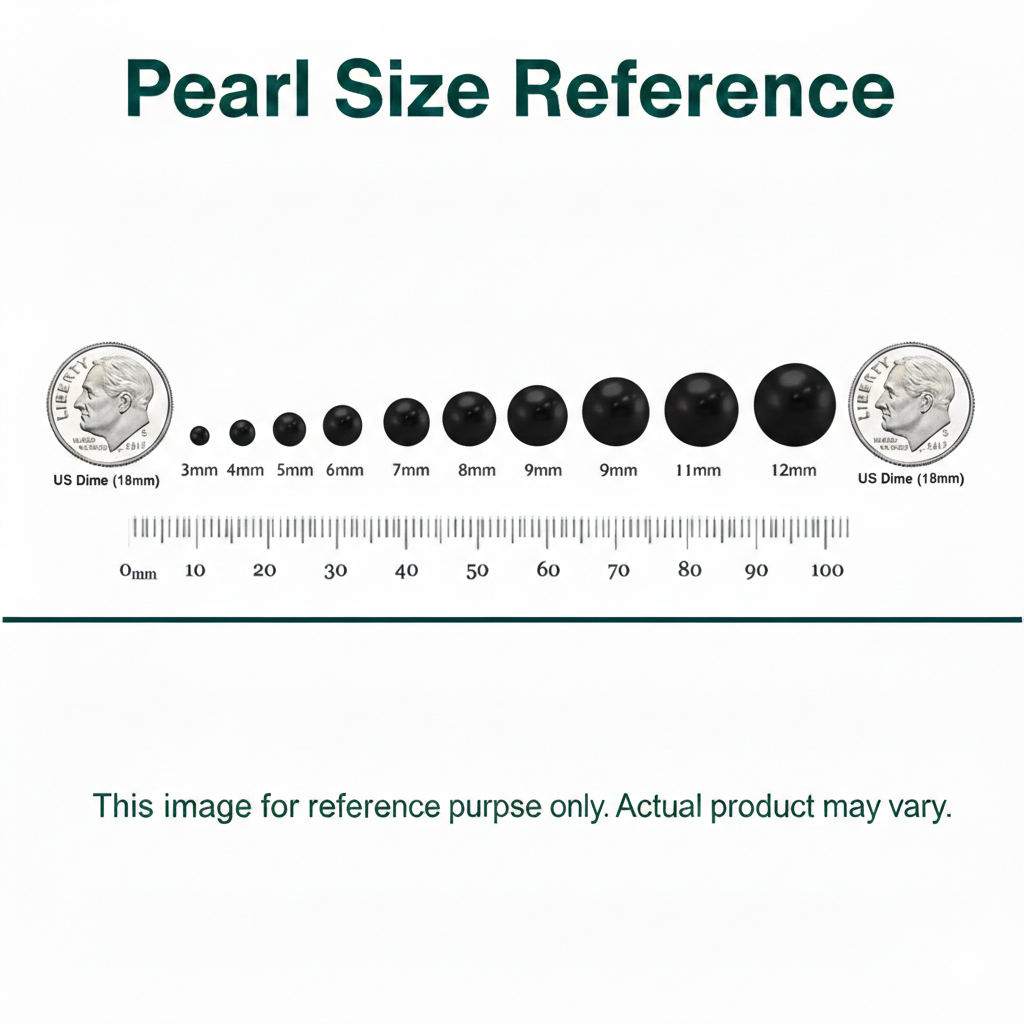 Round Stud Earrings | 14K White Gold | 1/4 Carat Lab Grown Diamond/Black Tahitian Pearl | 11mm - 12mm | G-SI