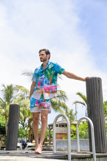 Beach House Swim Short | Blue