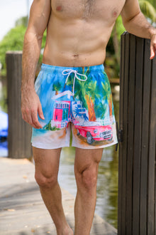 Beach House Swim Short | Blue