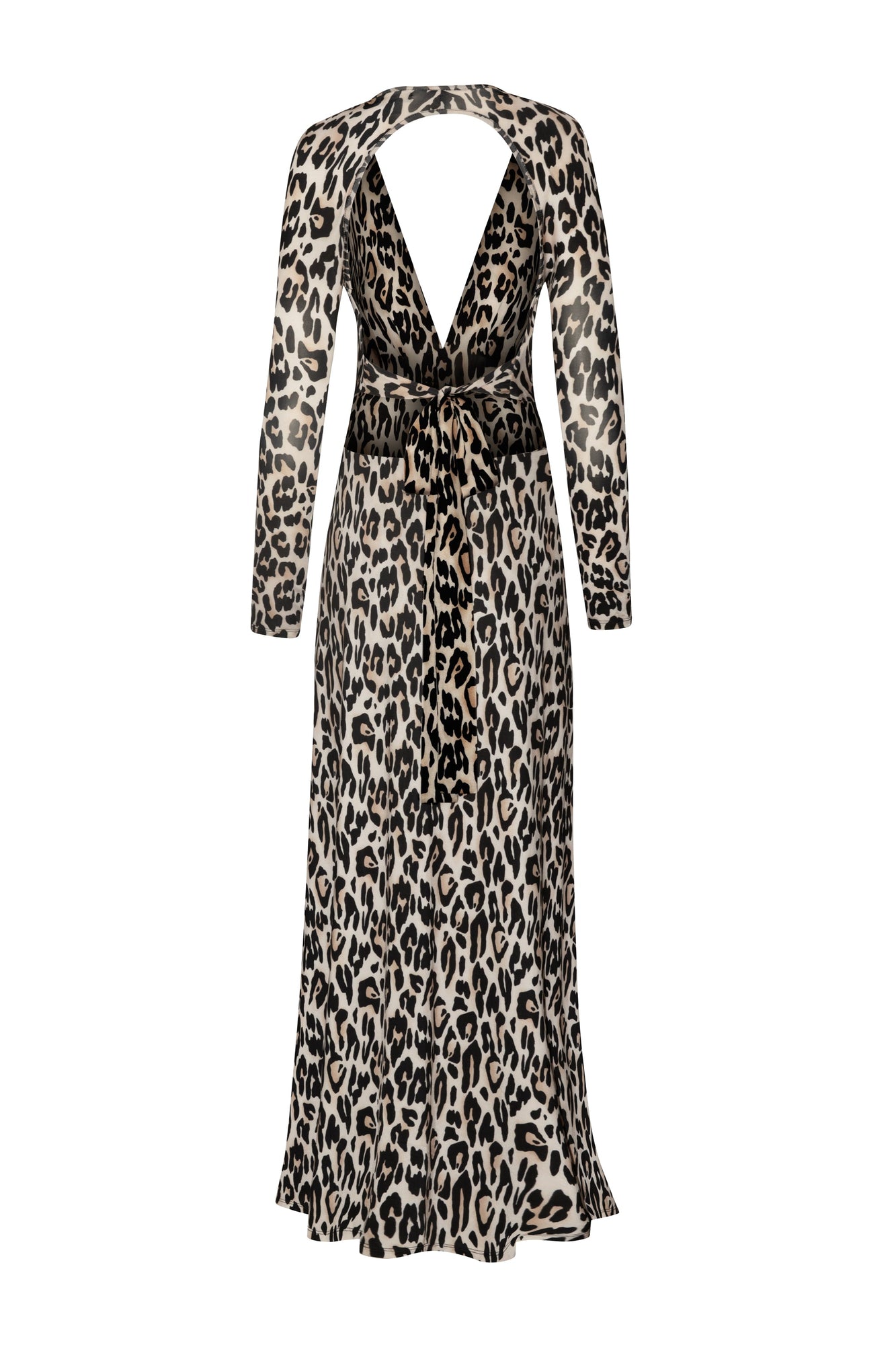 Assi Cutout Dress | Fall Leopard