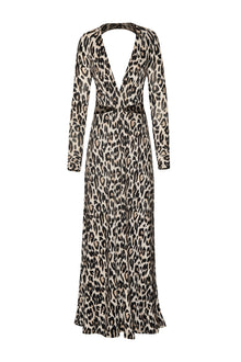 Assi Cutout Dress | Fall Leopard