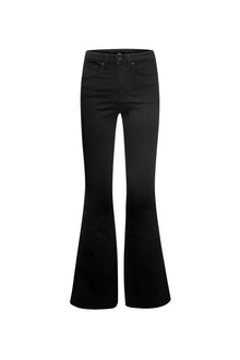 Sylar Slim Flare Jean | Raven Wash