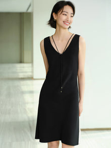 Acetic Acid Dress | Black