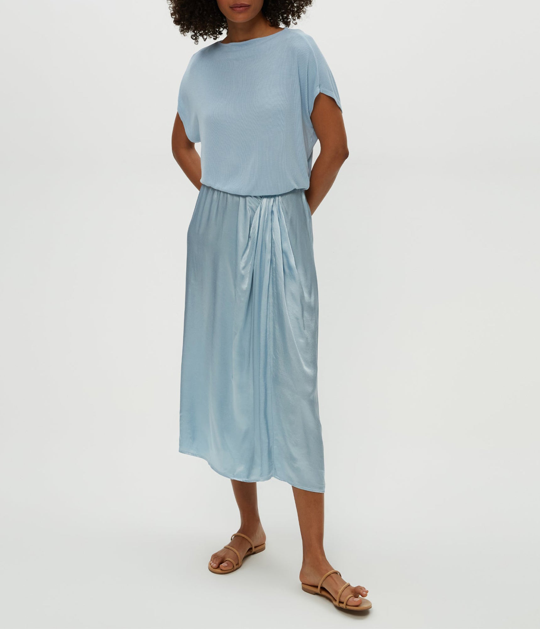 Siobhan Twist Front 2-in-1 Midi | Fountain