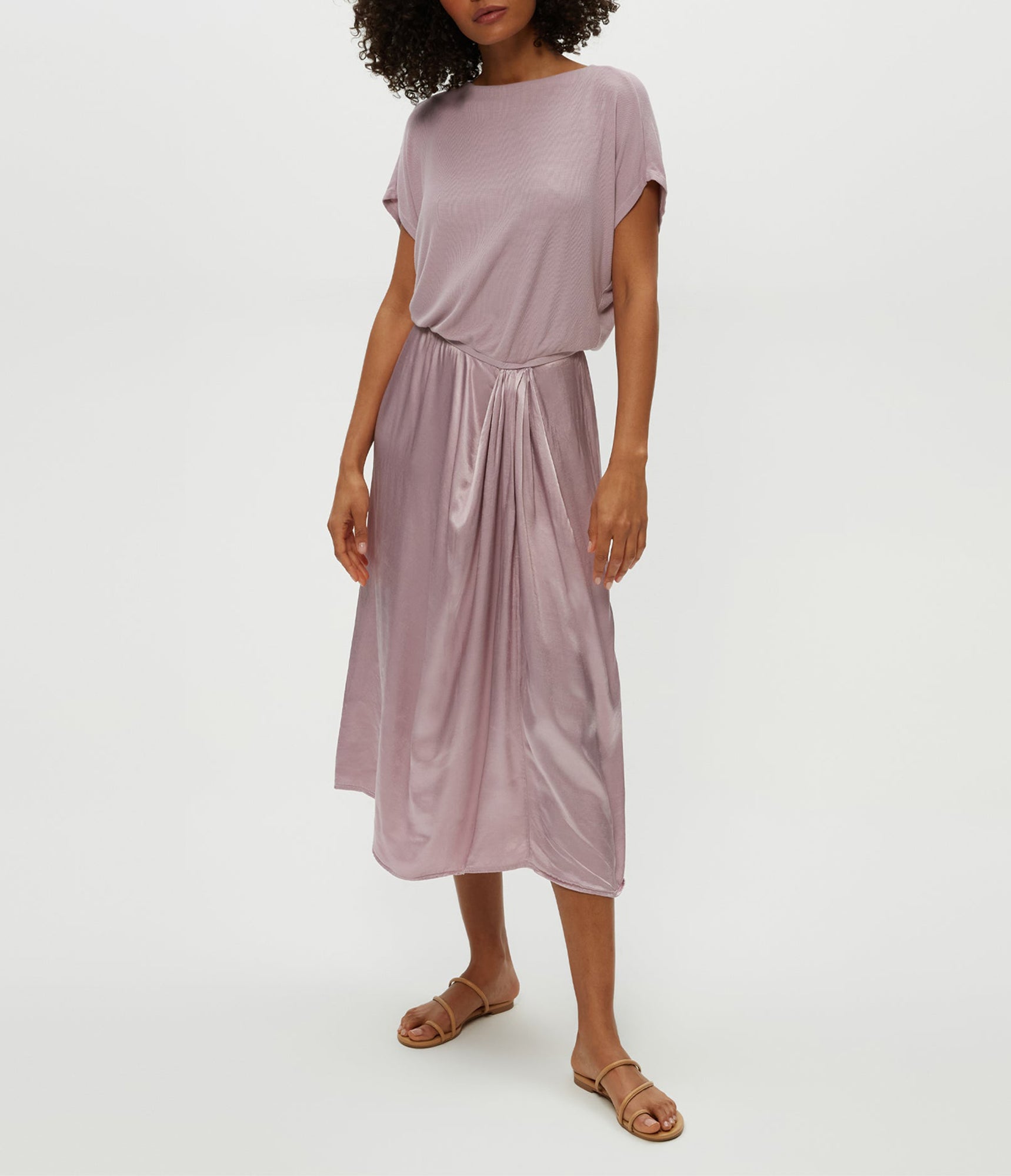 Siobhan Twist Front 2-in-1 Midi | Sachet