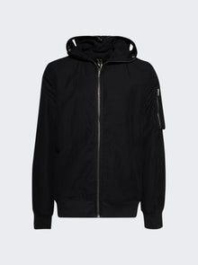 Men | Rick Owens DRKSHDW | Gimp Flight Bomber Jacket | Black