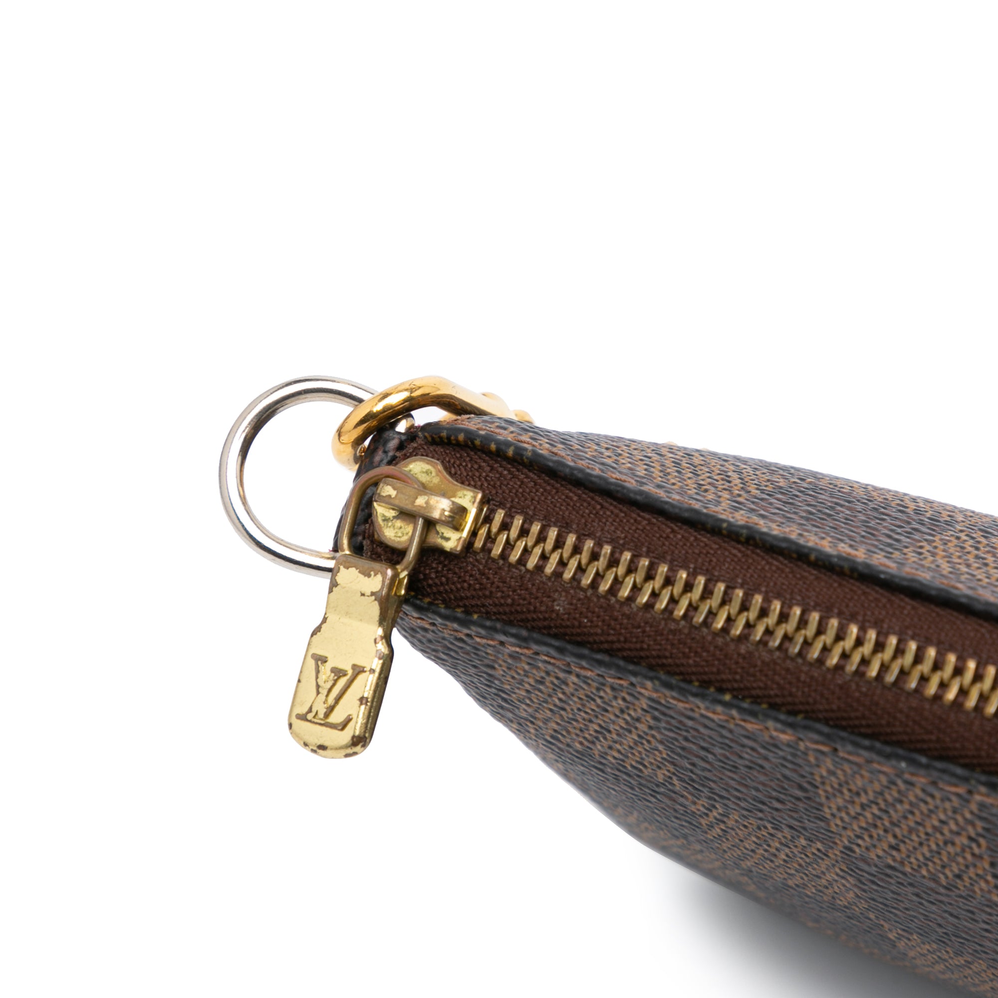 Louis Vuitton | Pre-Owned Damier Ebene Mini Pochette Accessoires | Brown