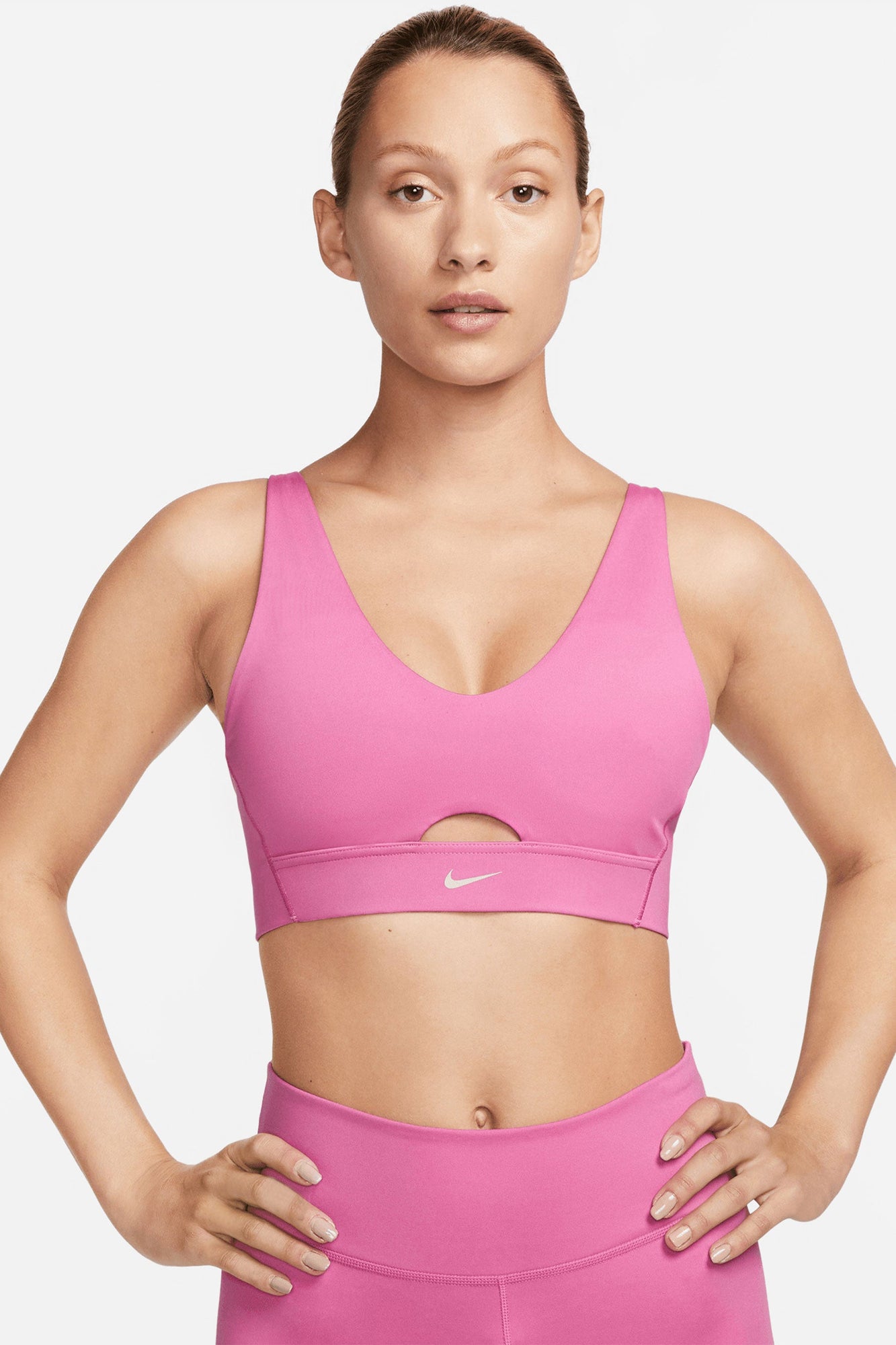 nike fuchsia sports bra