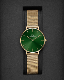 Womens | Petite Emerald | Dark Green | Gold