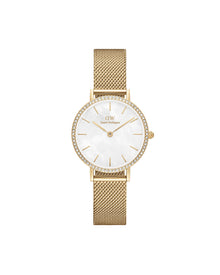 Womens | Petite Lumine Bezel Evergold | Mother of Pearl | Gold