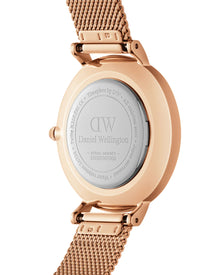 Womens | Petite Lumine Bezel Melrose | Mother of Pearl | Rose Gold