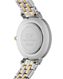 Womens | Petite Lumine Bezel 5-Link | Mother of Pearl | Silver