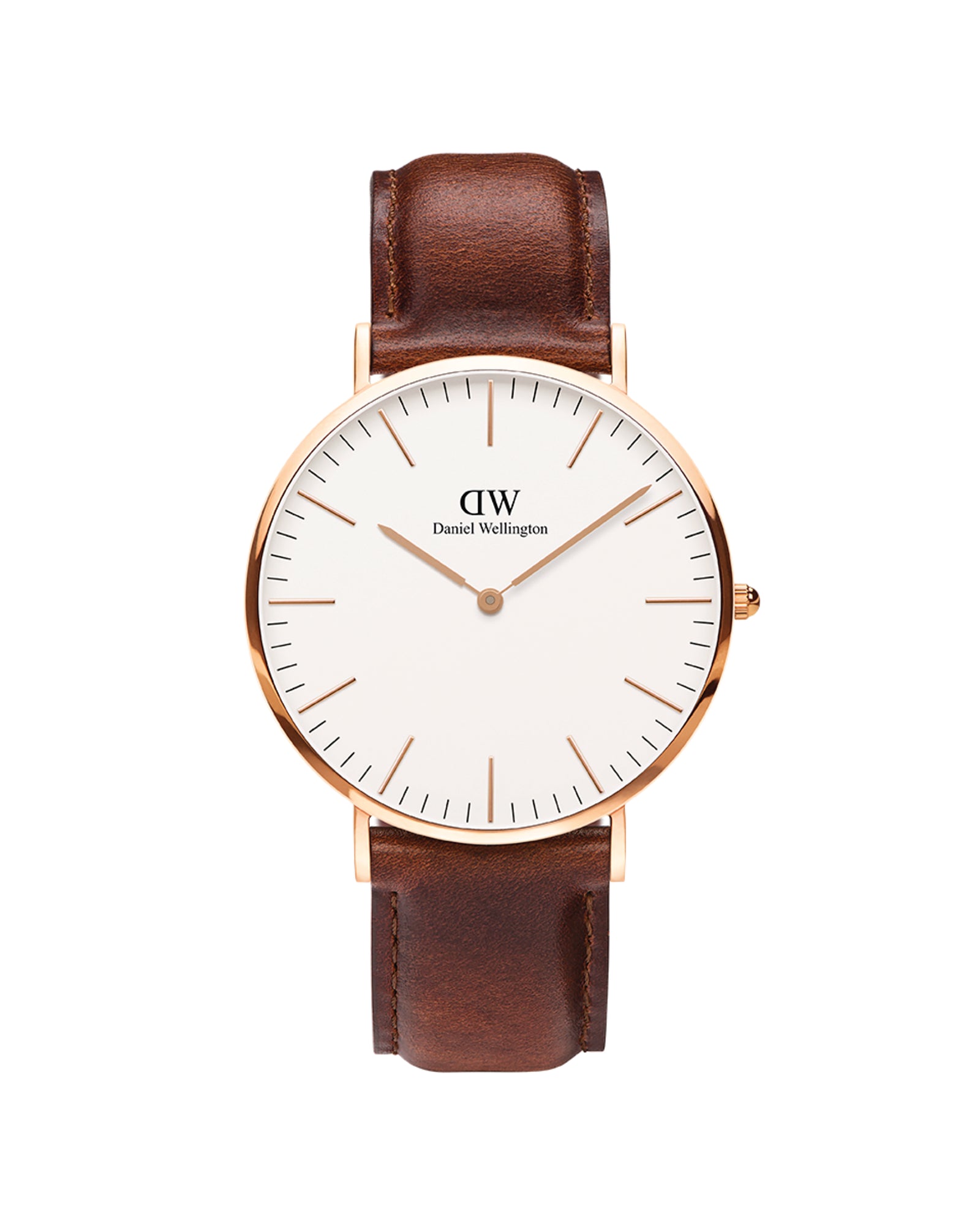 Mens | Classic St Mawes & Classic Bracelet Set | White | Rose Gold