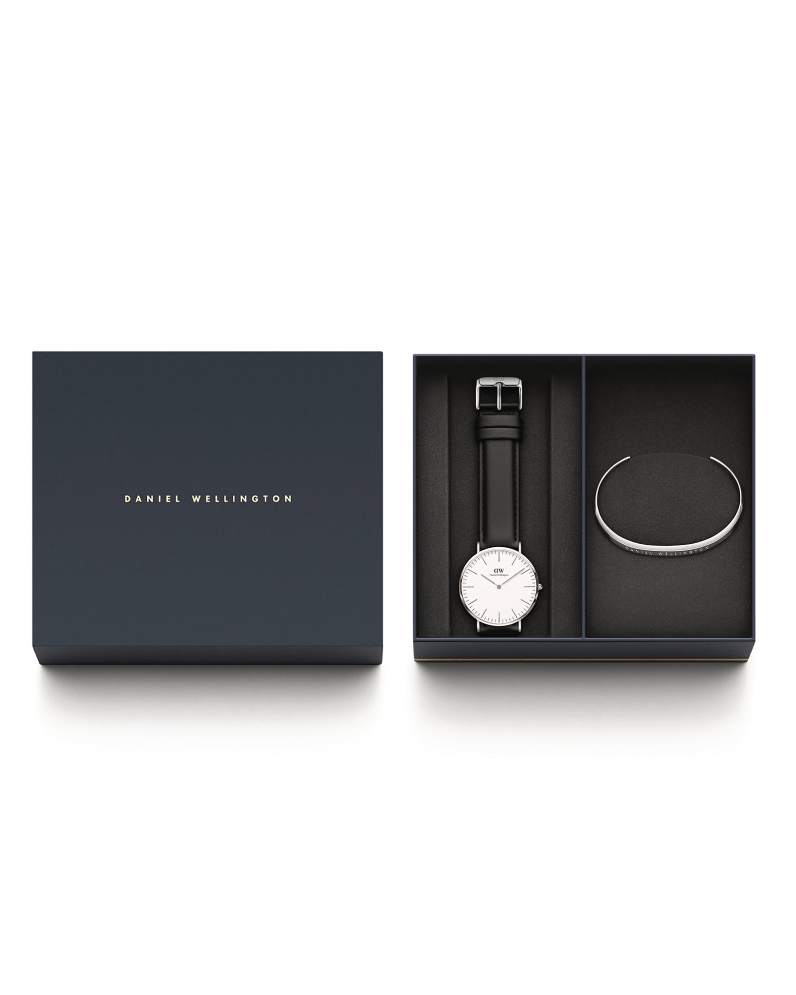 Mens | Classic Sheffield & Classic Bracelet Set | White | Silver