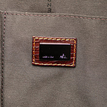 Fendi | Pre-Owned Large Zucca Canvas Mixed Media Tote | Brown