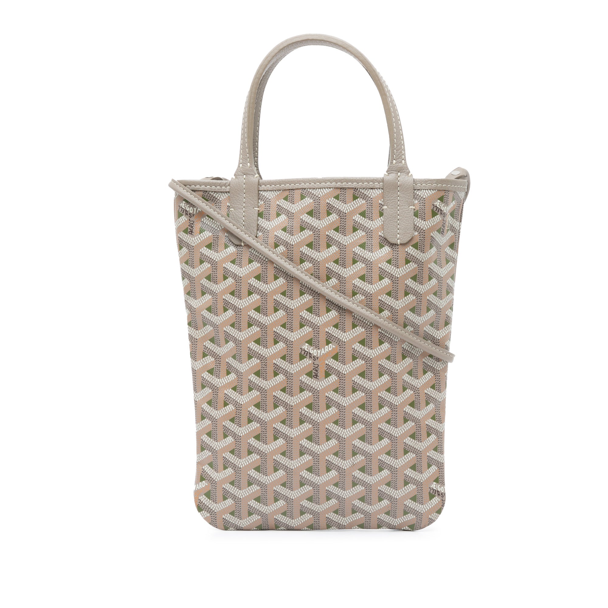 Goyard | Pre-Owned Goyardine Poitiers Claire Voie - II | Gray