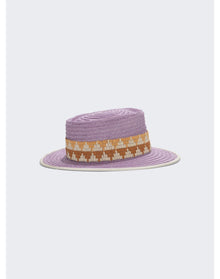 D'Estrée | Women | Gerhard Straw Hat | Lilac