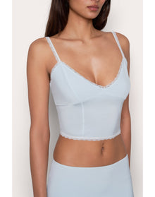 Dainty Lace Camisole | Baby Blue