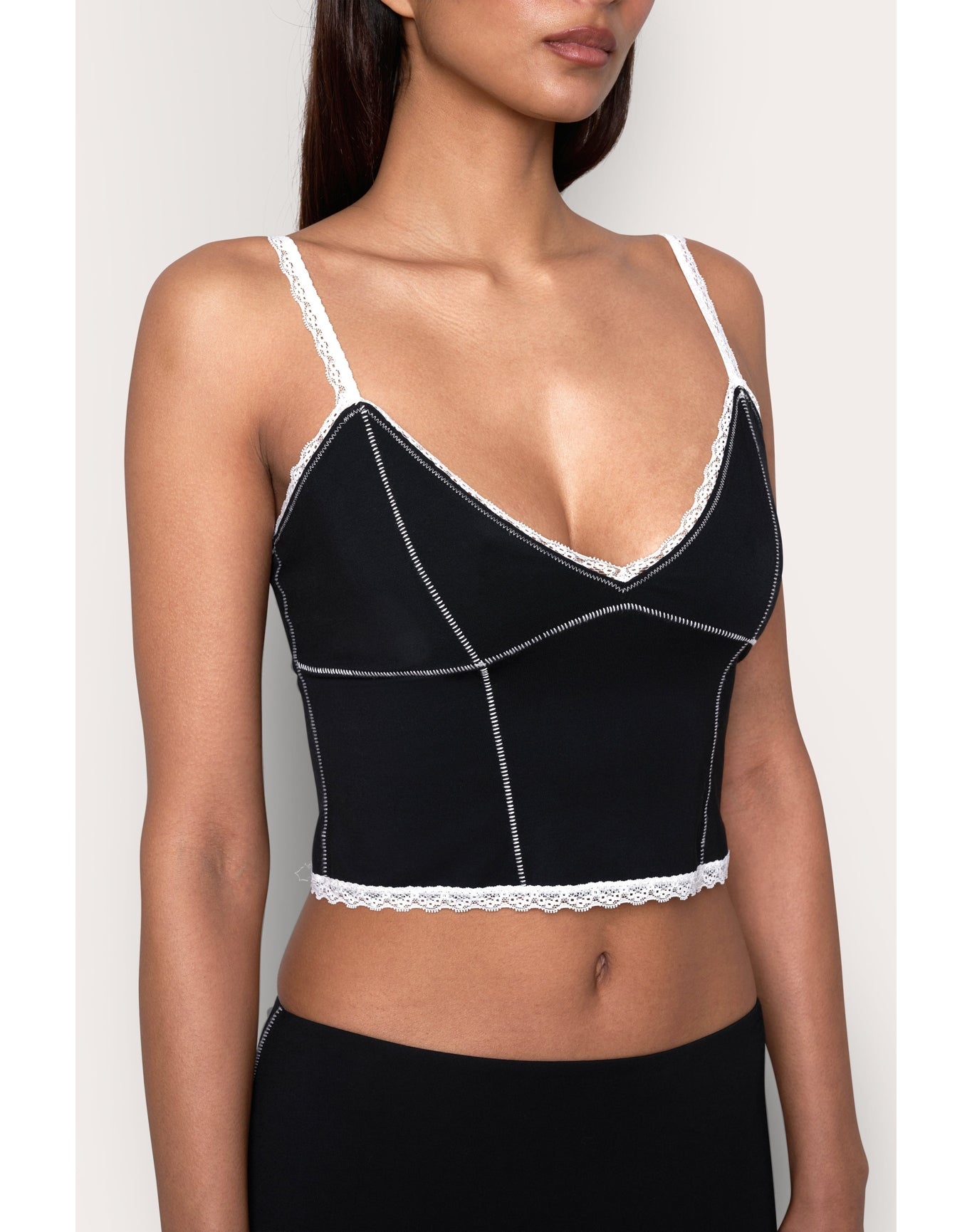 Dainty Lace Camisole | Black