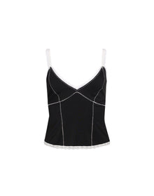 Dainty Lace Camisole | Black