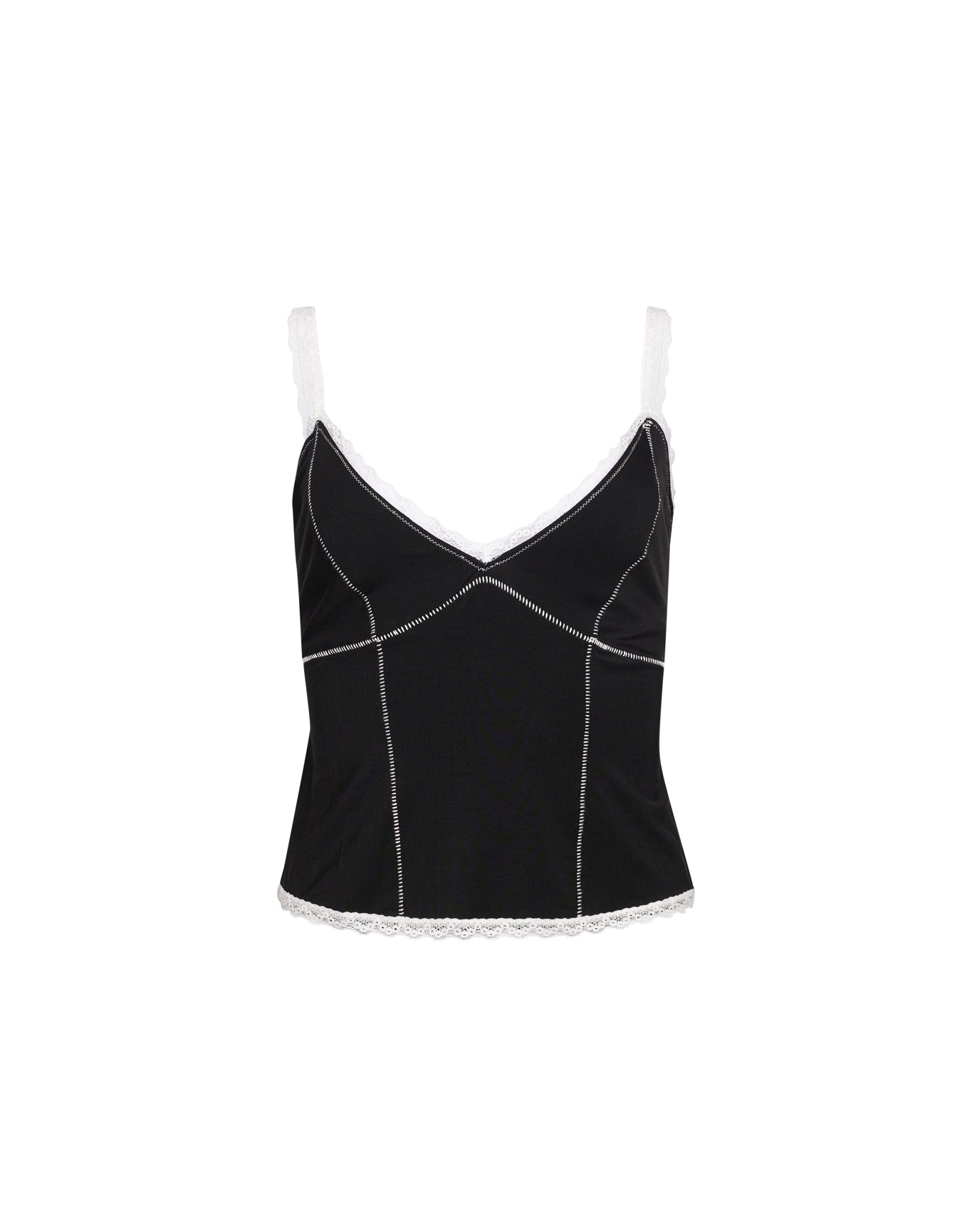 Dainty Lace Camisole | Black
