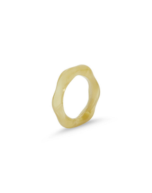 Dallas Resin Ring | Lime
