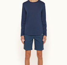 Dane Cotton Twill Longest-Length Cotton Twill Shorts | Classic Blue