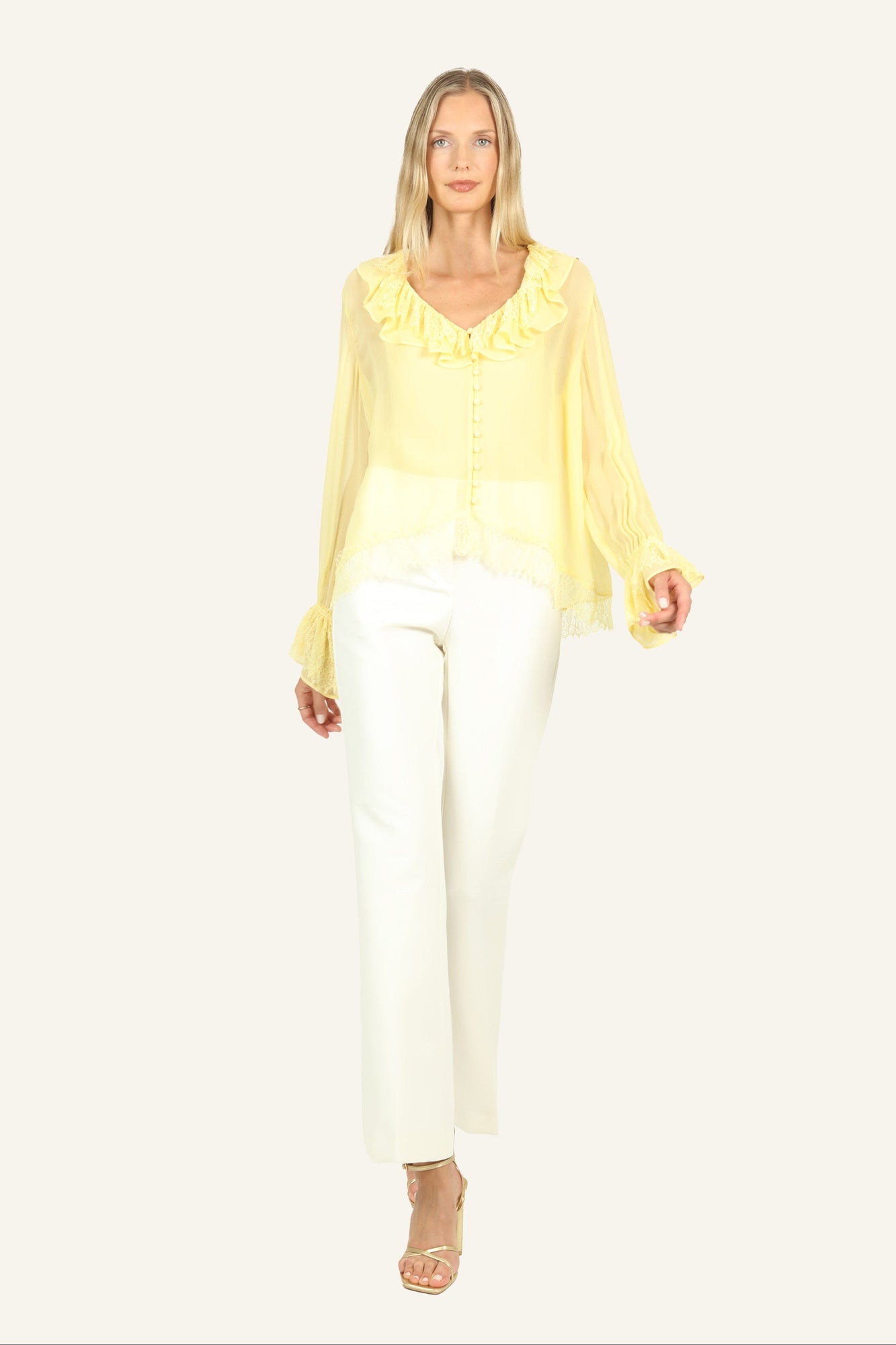 Davina Blouse | Lemon Sorbet