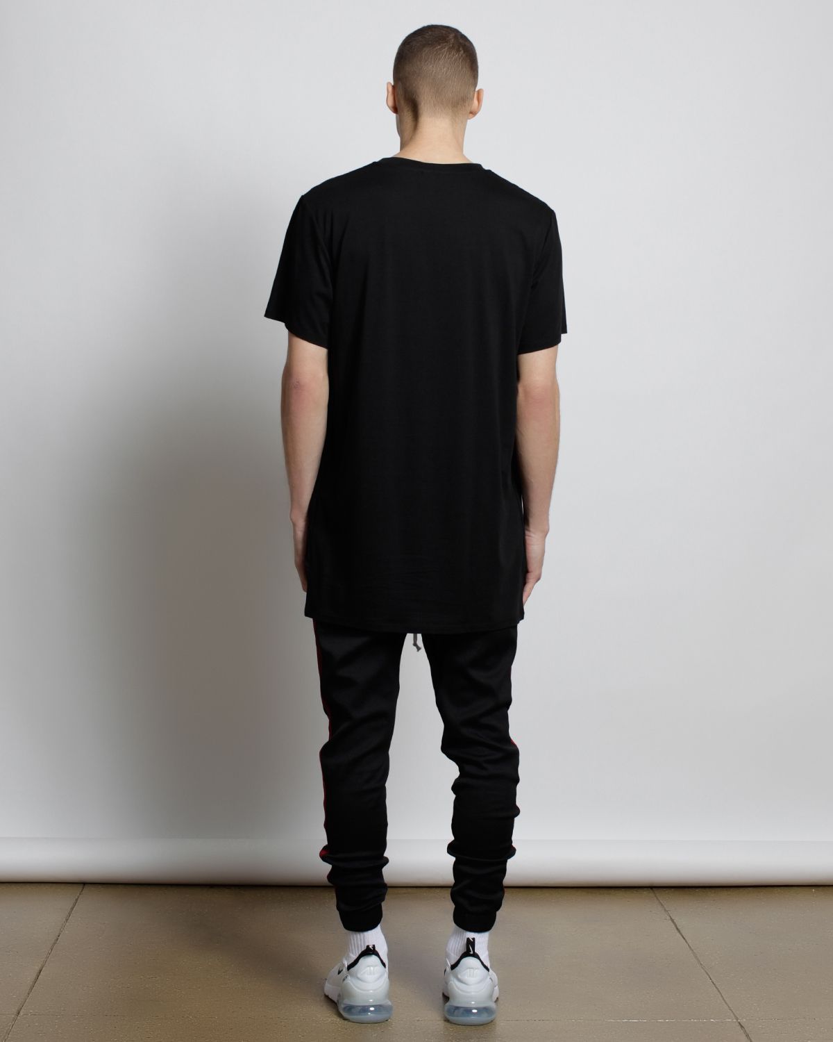 Dawson Long Tee With Side Detail Logo-MENS-Twenty