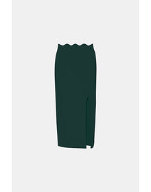 Delia Scalloped Skirt | Eden