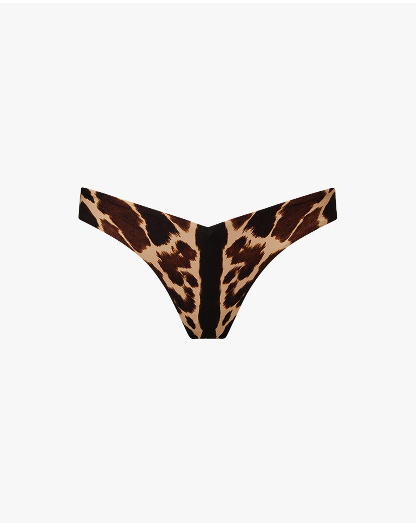 Delilah Bikini Bottom | Tan x Brown