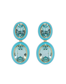 Delphine Drop Earrings | Turquoise