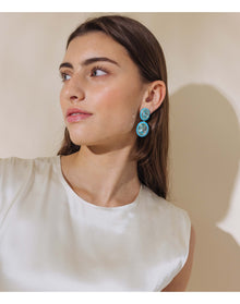 Delphine Drop Earrings | Turquoise