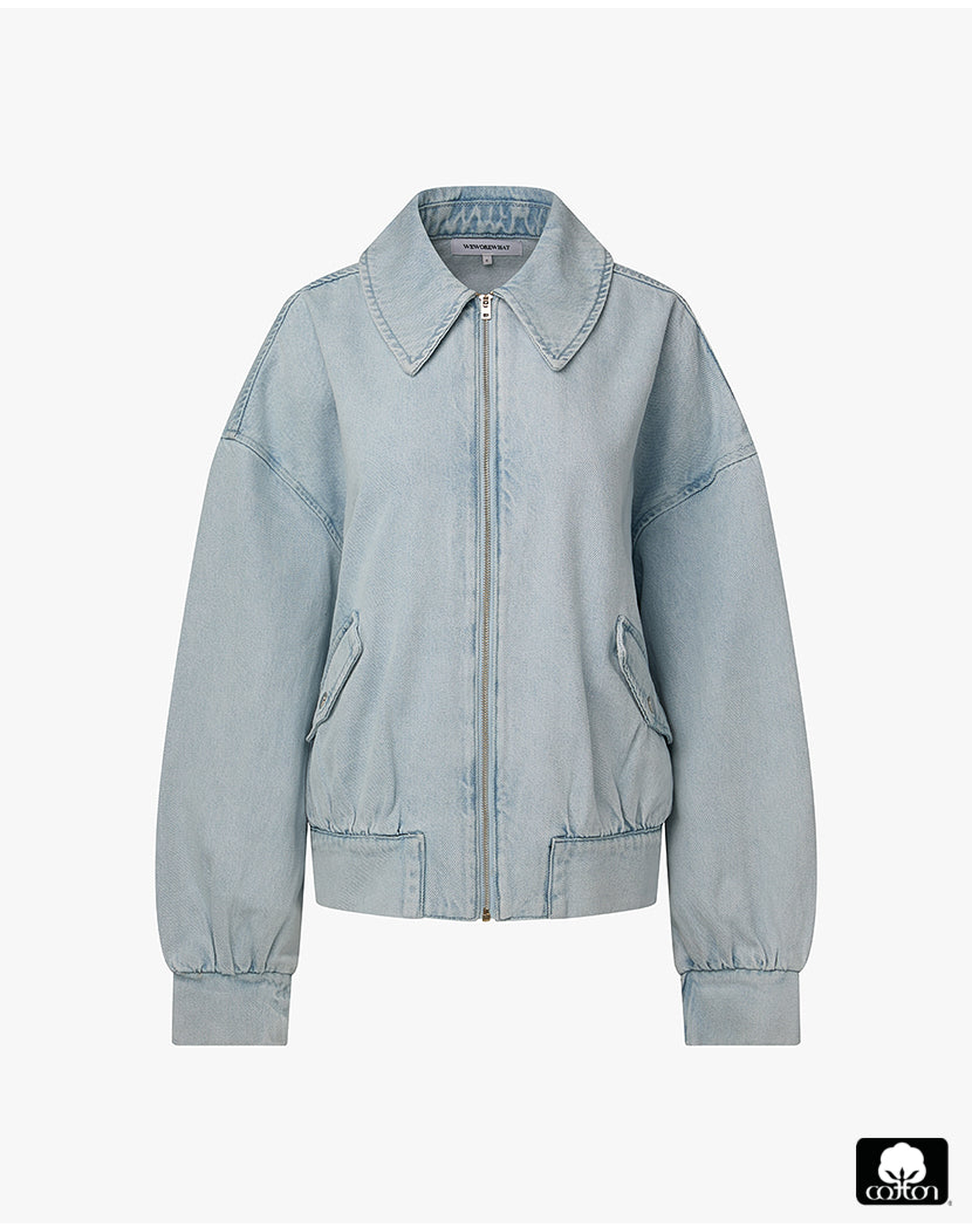 Denim Bomber Jacket | Super Light