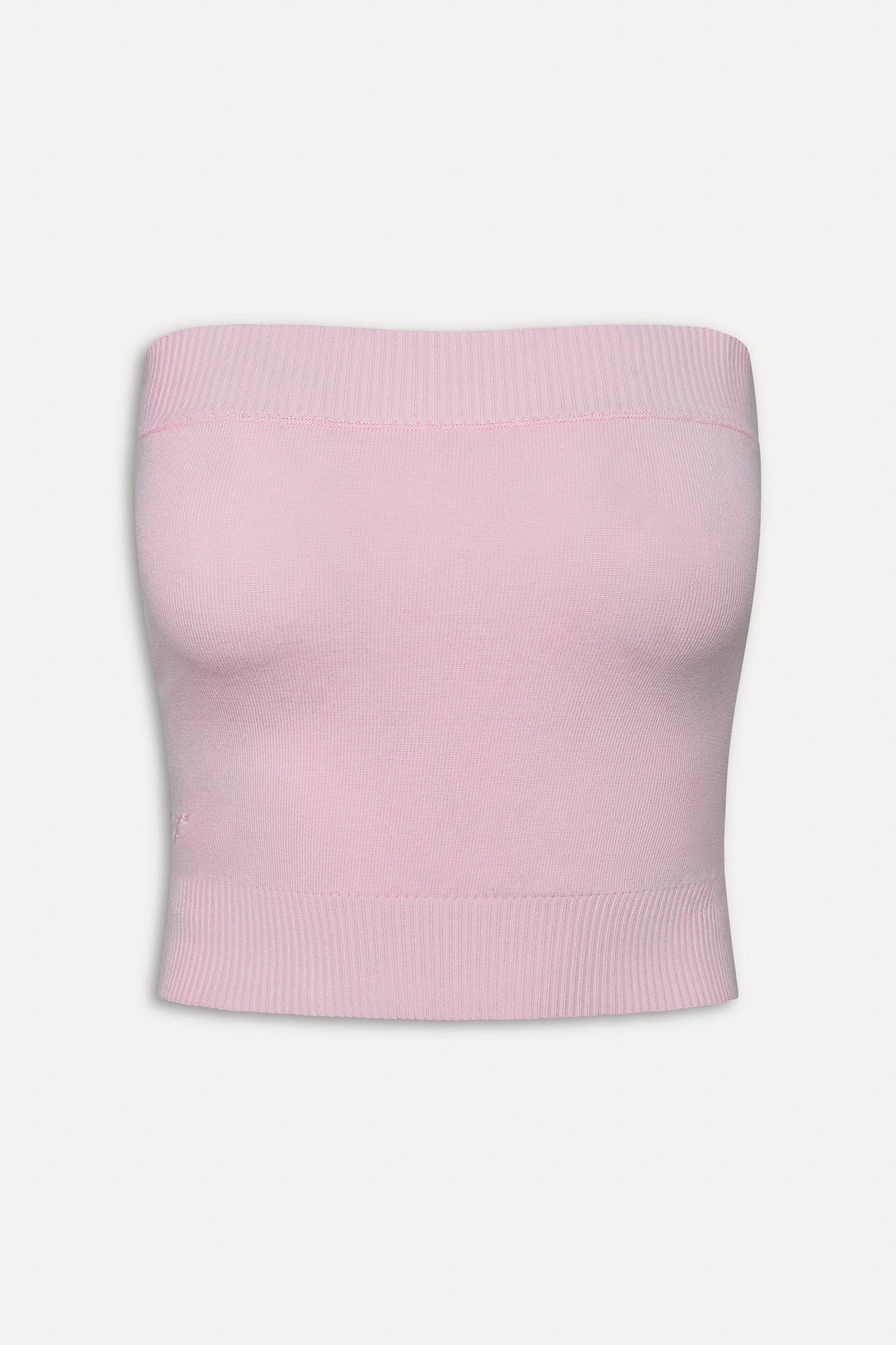 Destiny Knit Tube Top - Strawberries & Cream