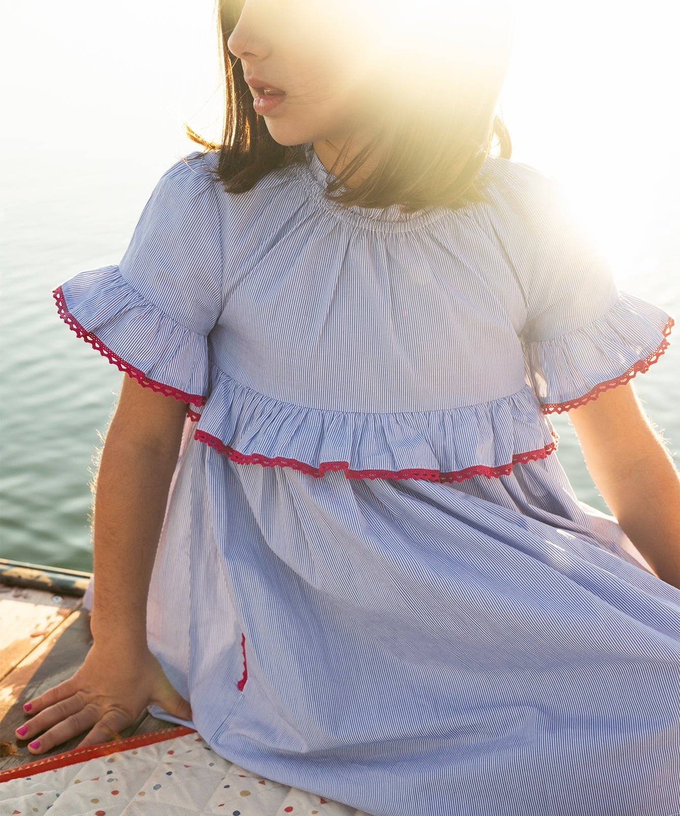 Girls | Diana Dress | Blue