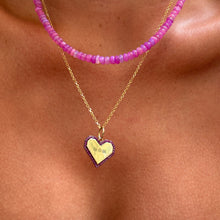 heat charm with rubies and 