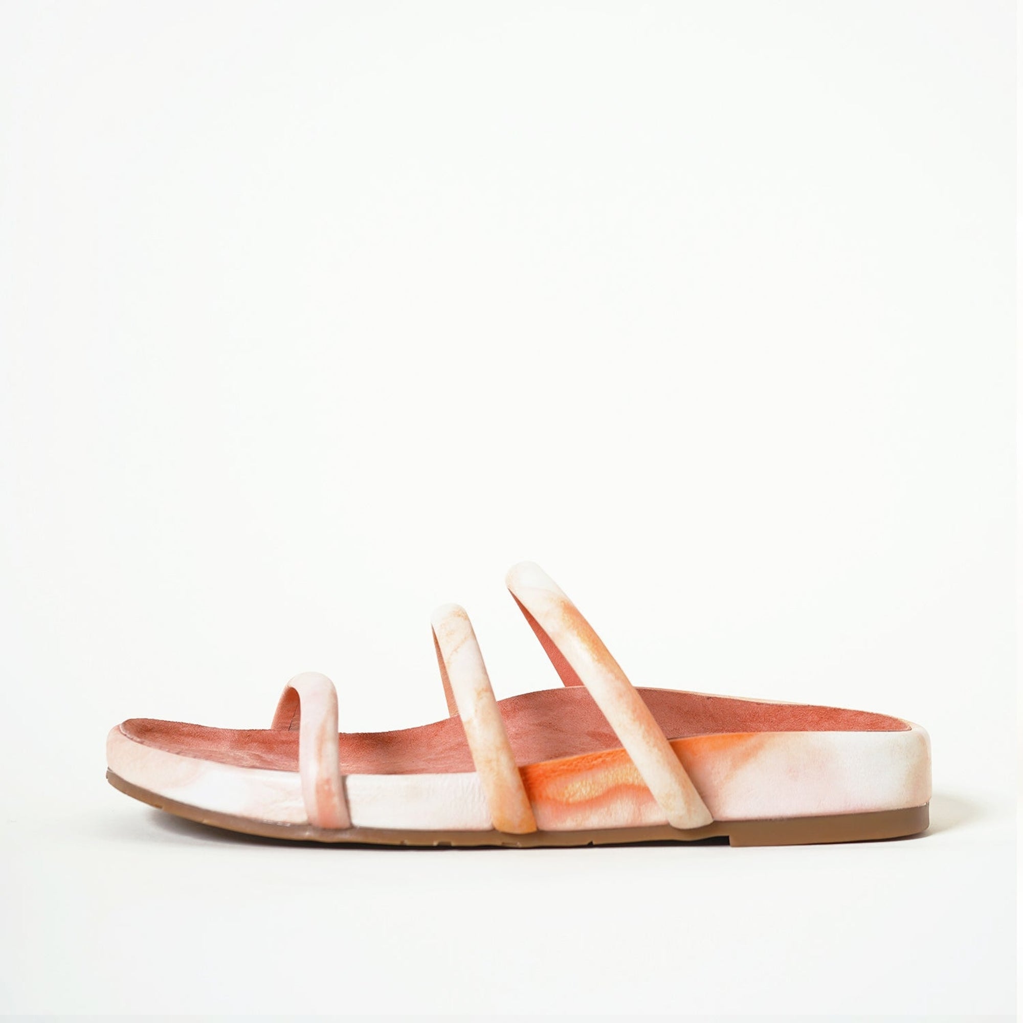 Dolly Strappy Flat Sandal | Sundown