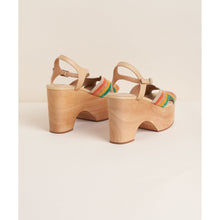 Donna Chunky Platform Clog Sandal | Rainbow