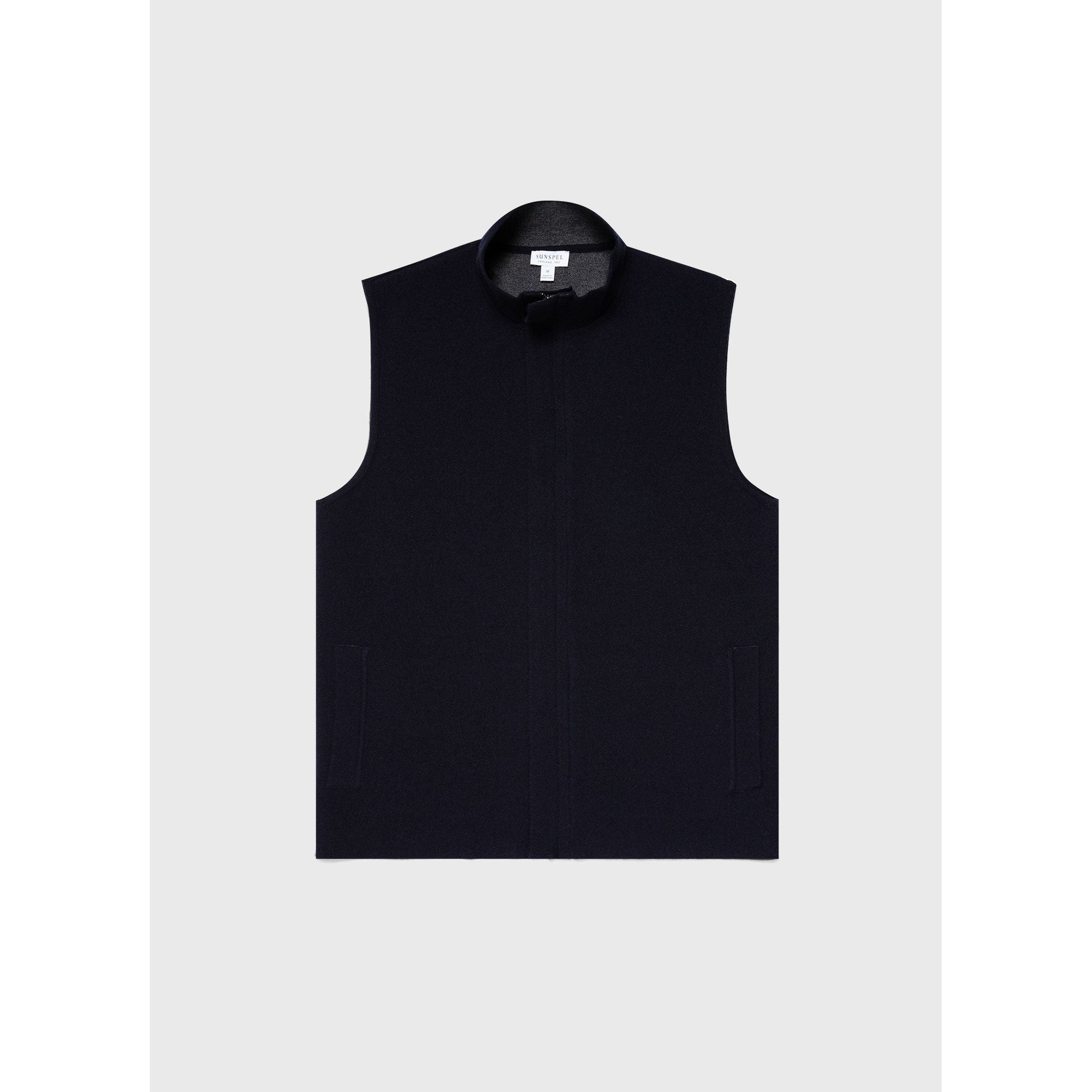 Double Faced Gilet | Men | Navy