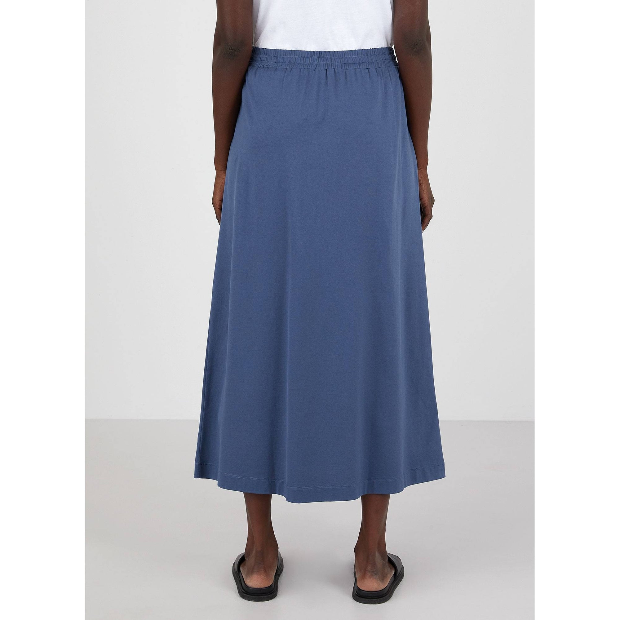 Drawstring Skirt | Women | Atlantic Blue